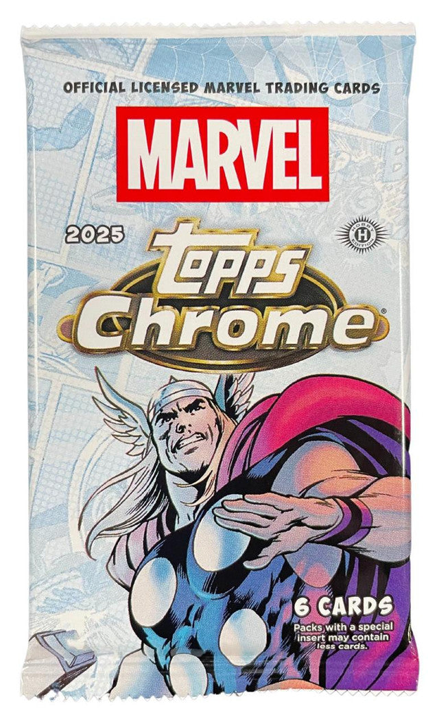 2025 Topps Chrome Marvel Hobby