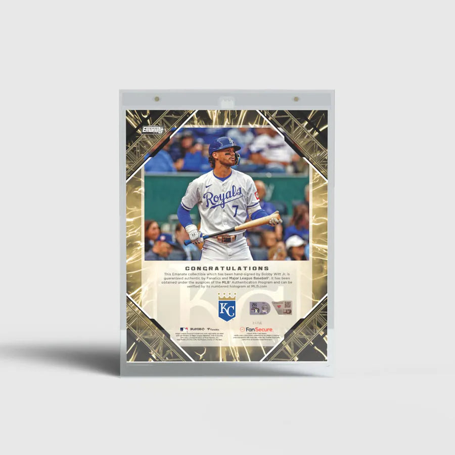 2025 Under Wraps Emanate MLB Autographed Collectible Photo