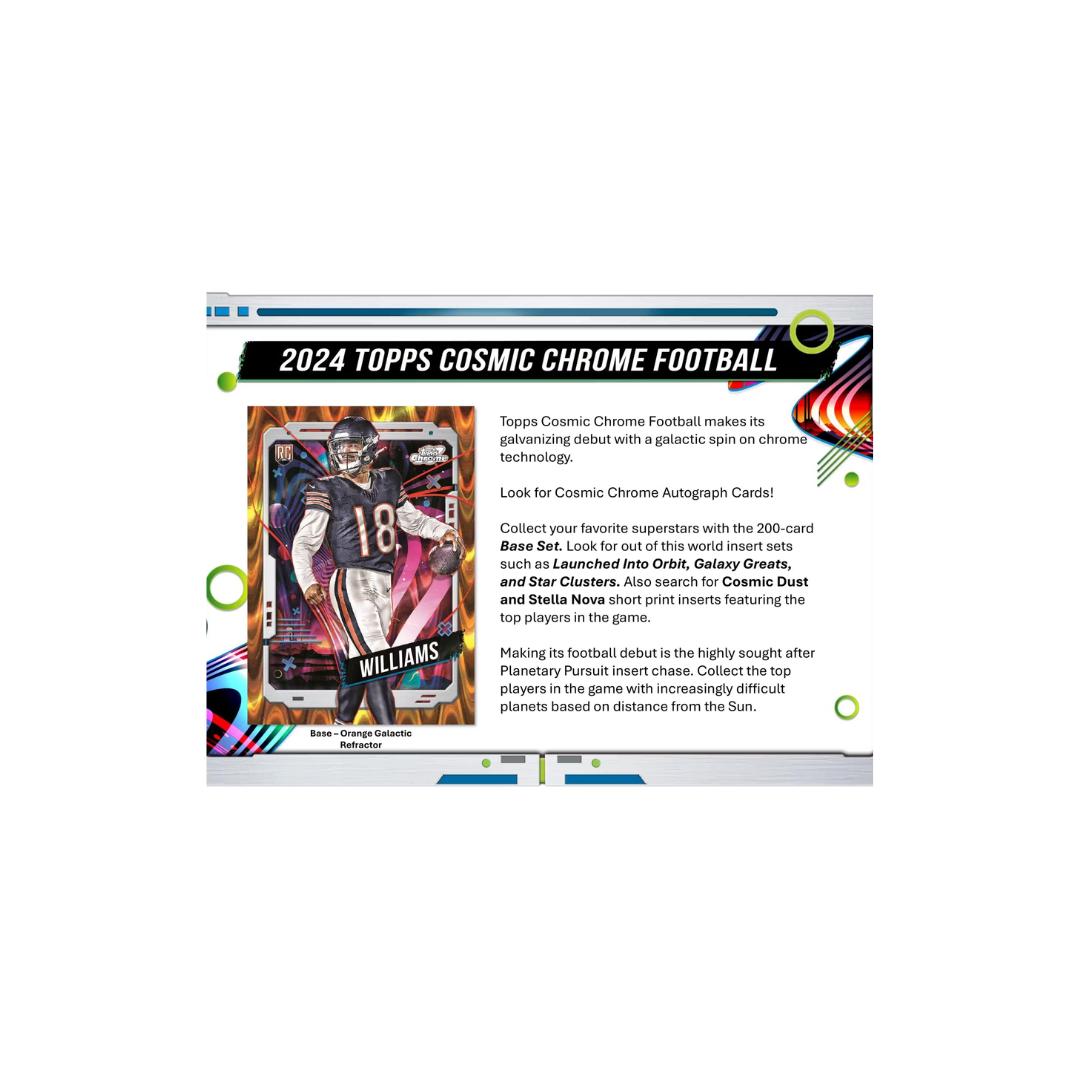 2024 Topps Cosmic Chrome FB Hobby (Box or Pack)