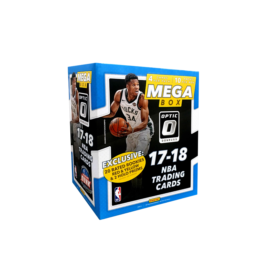 DSB BREAK NBA010026 - (4) NBA Panini 2017-18 Donruss Optic Basketball MEGA Box