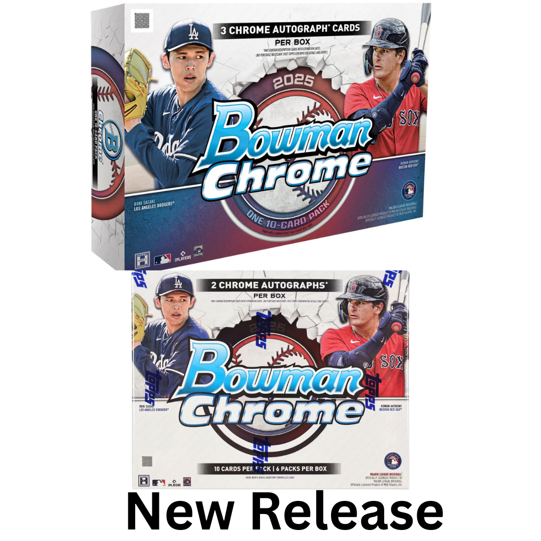 DSB BREAK MLB09158 (1) 2025 Bowman Chrome Baseball Hobby Box (1) 2025 Bowman Chrome Breakers Delight Hobby Box