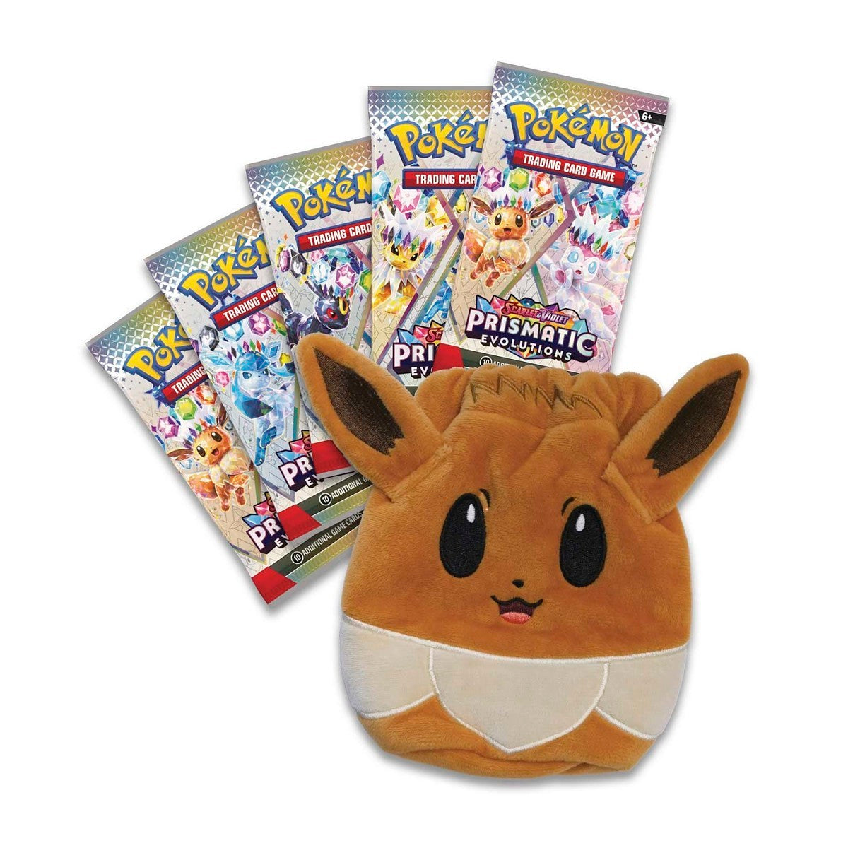 Pokemon Prismatic Evolutions Accessory Pouch