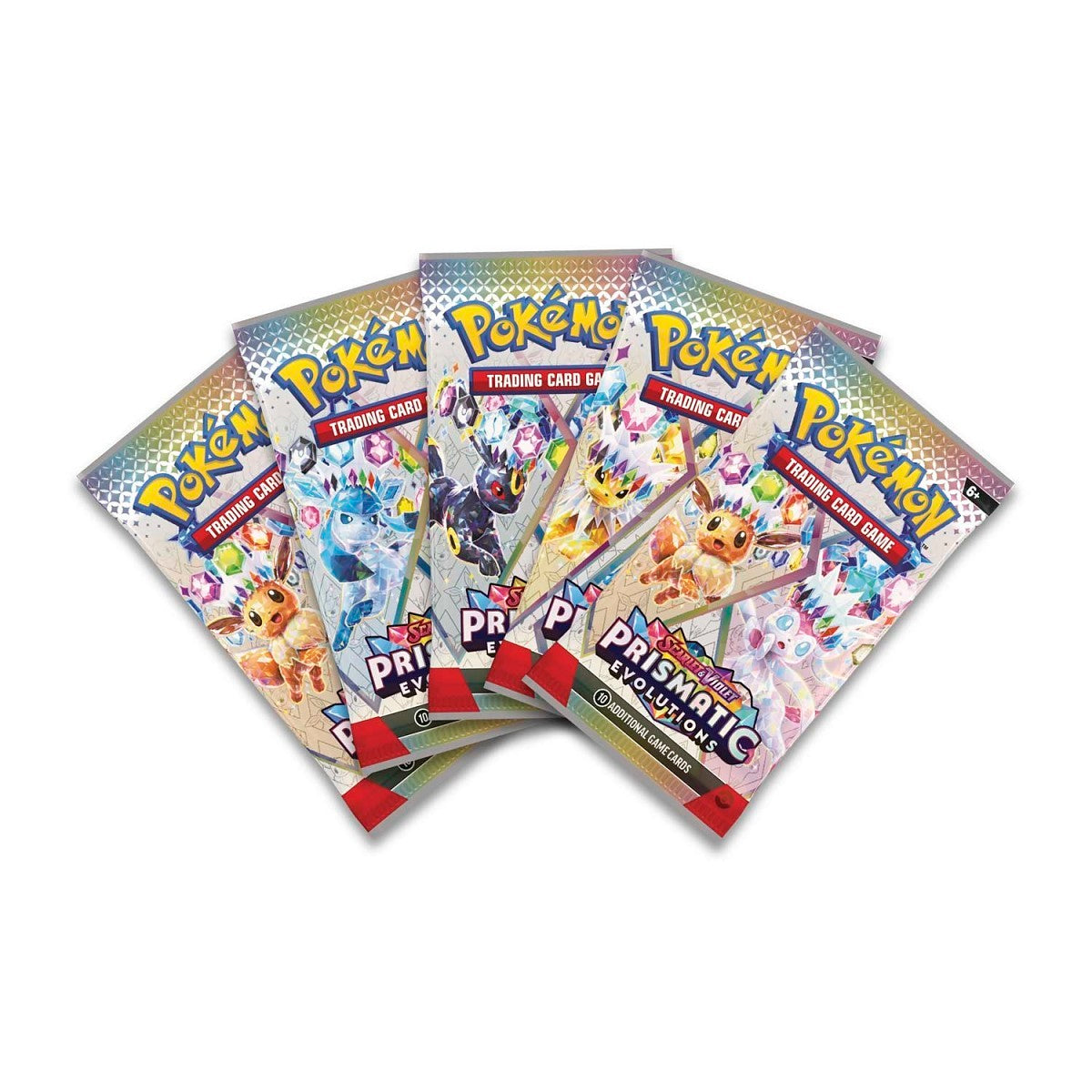 Pokemon Prismatic Evolutions Accessory Pouch