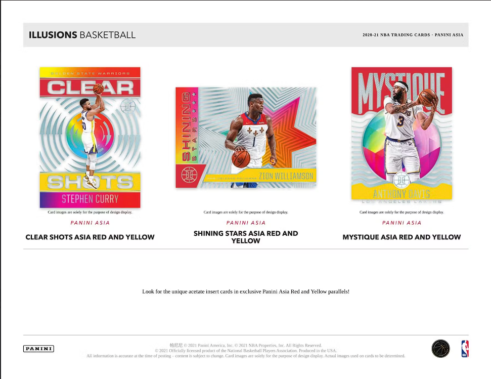 2020-21 Panini Illusions Basketball - Asia Exclusive