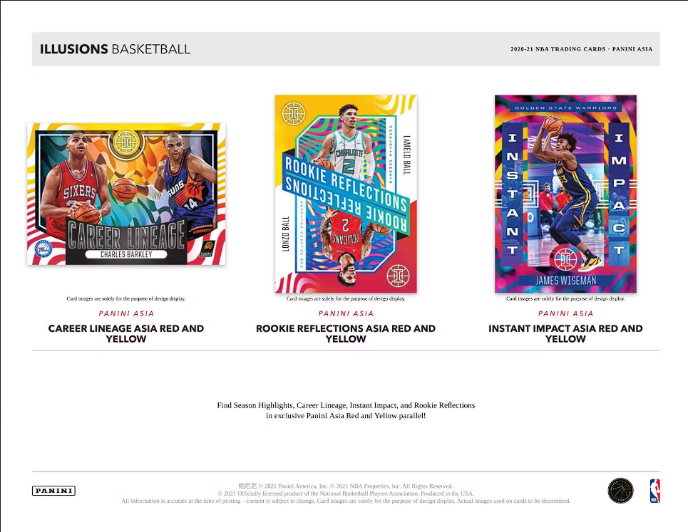 2020-21 Panini Illusions Basketball - Asia Exclusive