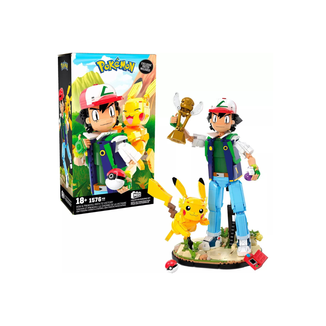 Pokemon Mega Pikachu and Ash Collection