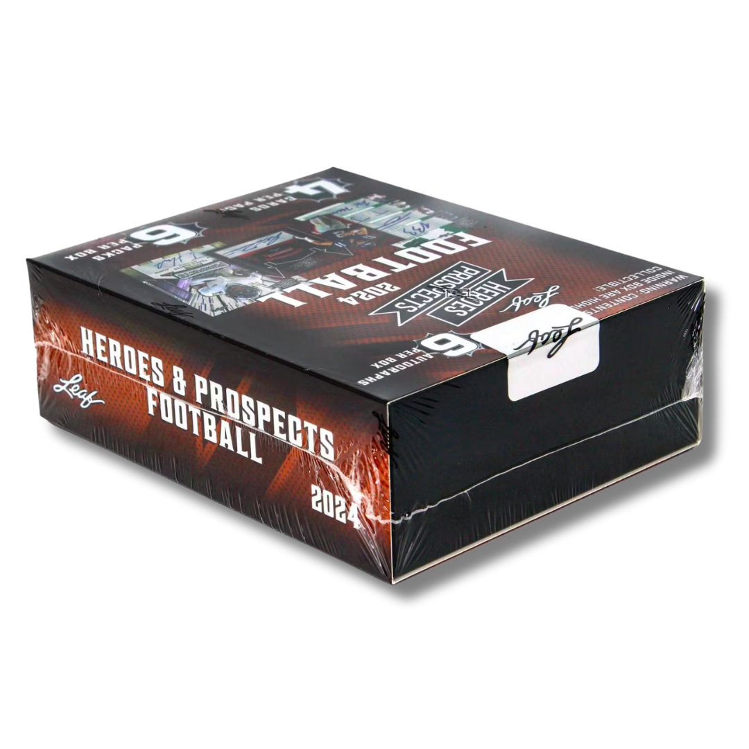 2024 Leaf Heroes and Prospects Football Hobby Box