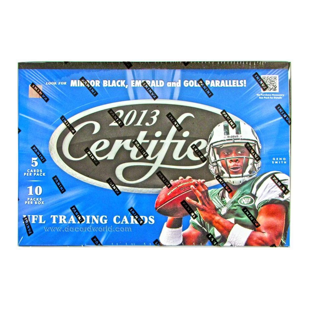 2013 Panini Certified Football Hobby (BOX OR PACK)