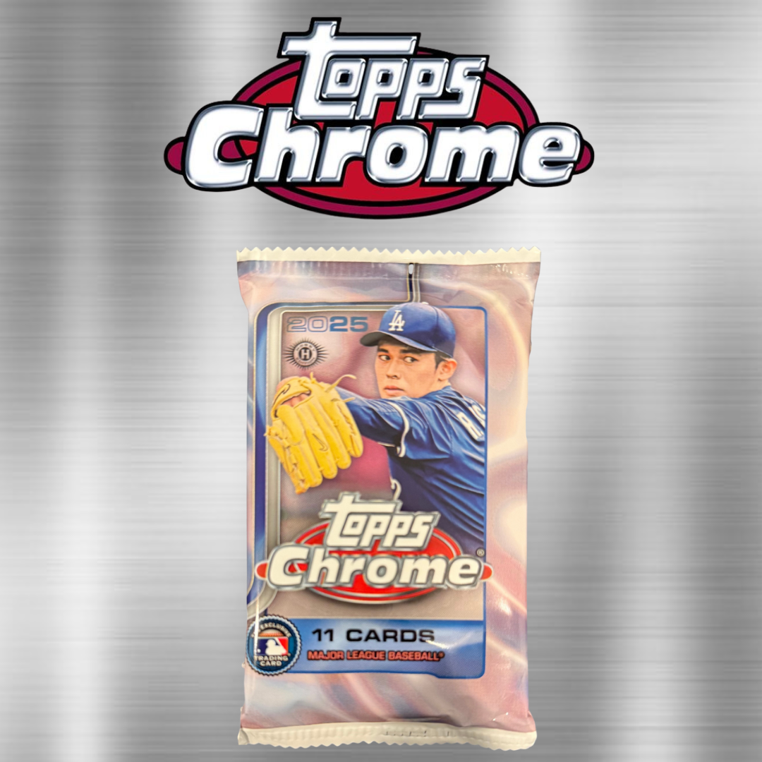 2025 Topps Chrome Hobby Jumbo Pack