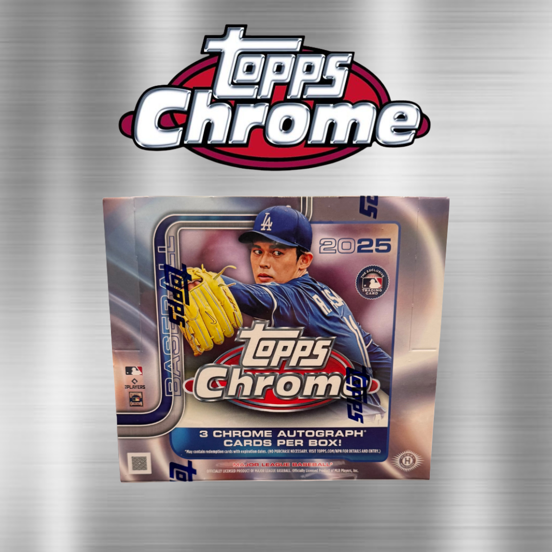 2025 Topps Chrome Jumbo Hobby Box