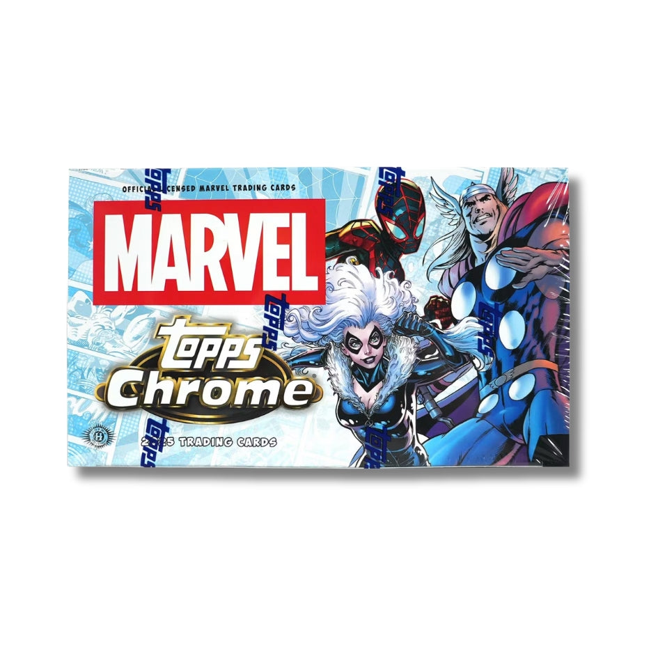 2025 Topps Chrome Marvel Hobby