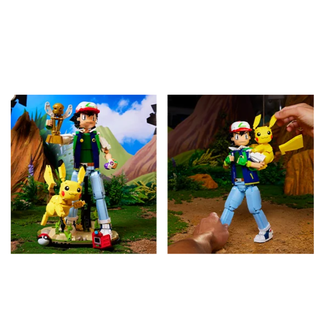 Pokemon Mega Pikachu and Ash Collection