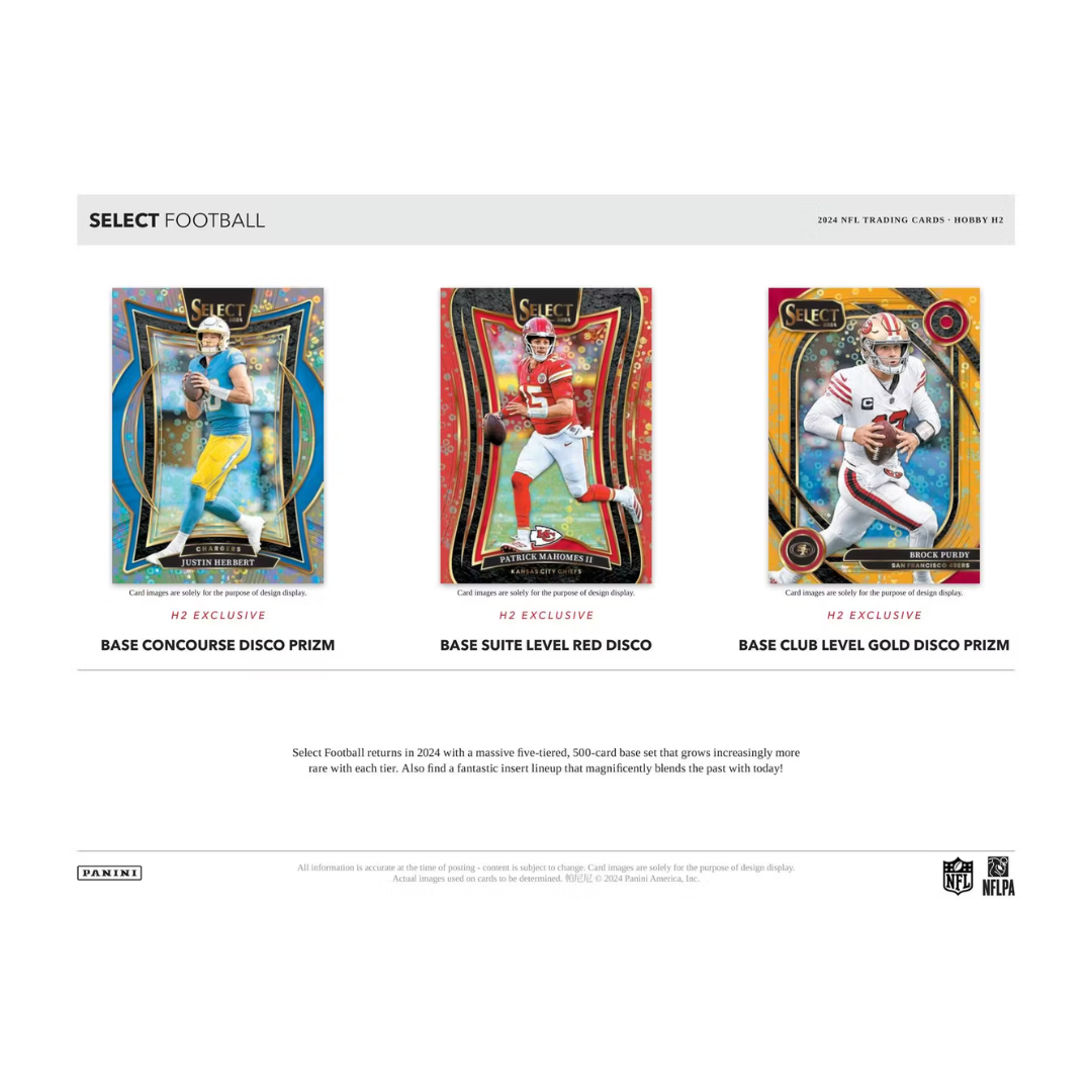 2024 Select Football H2 Box (PACK OR BOX)