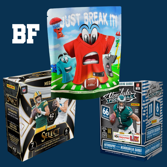 DSB BREAK NFL08119 BF (1) Just Break IT NFL Jersey (1) 2024 Absolute Blaster (1) 2024 Select Mega