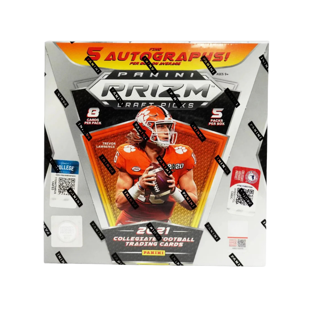 2021 Panini Prizm Draft Picks Football H2 Hobby Box