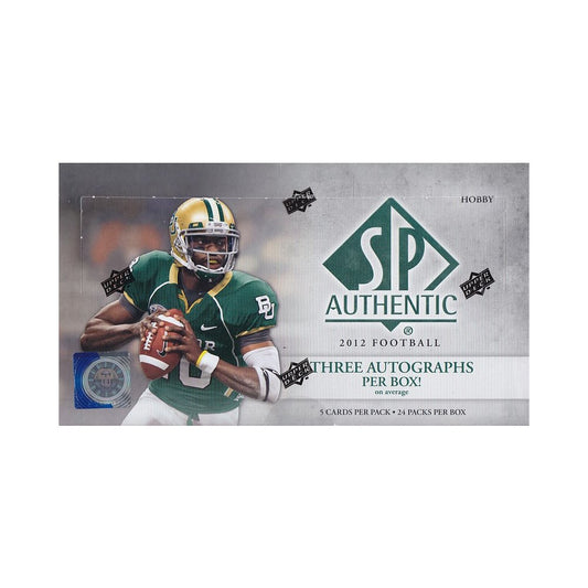 2012 Upper Deck SP Authe Football Hobby (BOX OR PACK)