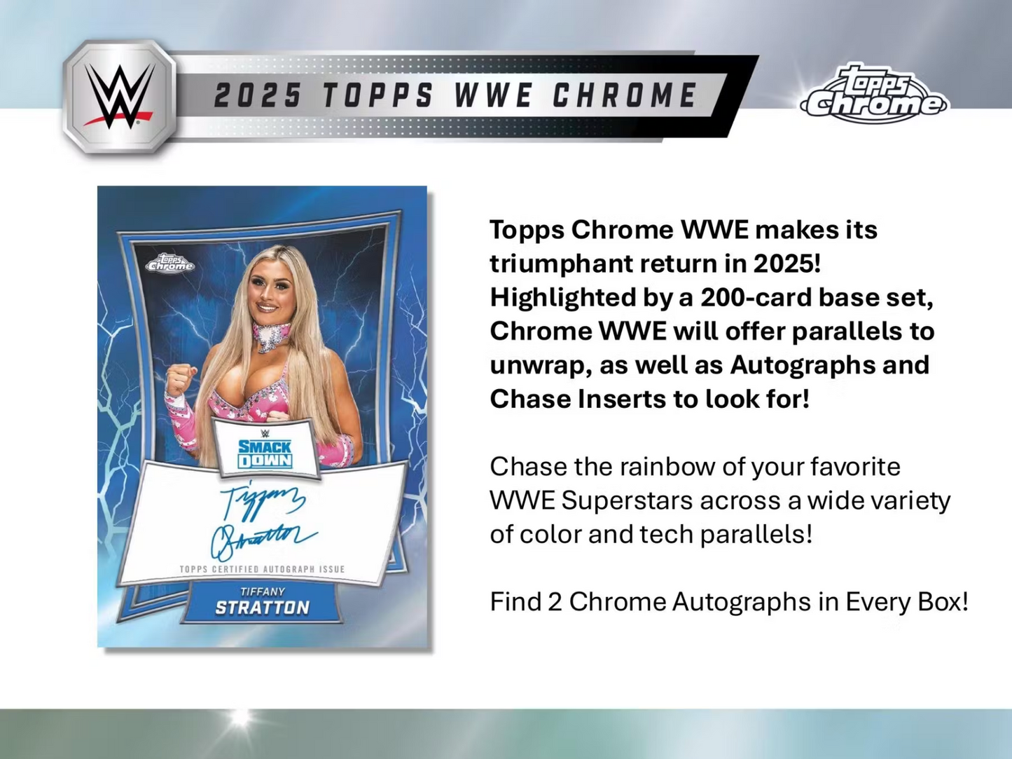 2024 Topps Chrome WWE Breaker's Delight Box