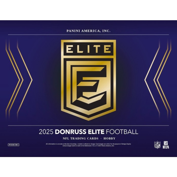 DAPPZ BREAK NFL00001 (1) 2025 Panini Donruss Elite Football **CASE**