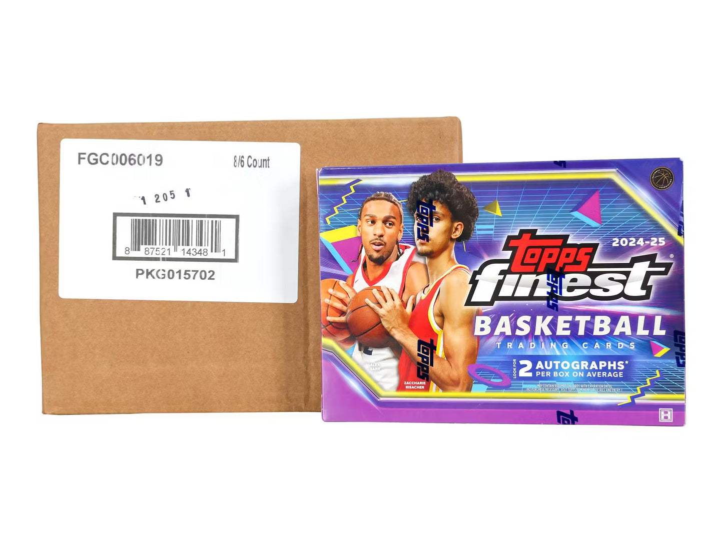 (CASE BREAK 4) DSB BREAK NBA08140 - (8) 2024/25 Topps Finest Basketball Hobby