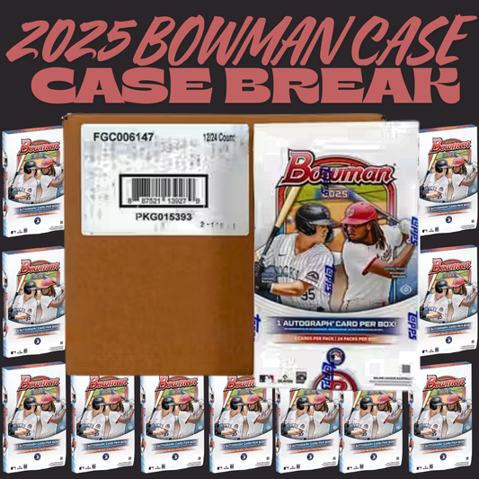 DSB BREAK MLB08123 (1) FULL CASE 2025 TOPPS BOWMAN HOBBY
