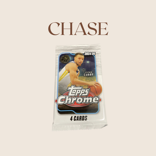 *CHASE* 2024-25 Topps Chrome Basketball Mega Pack.