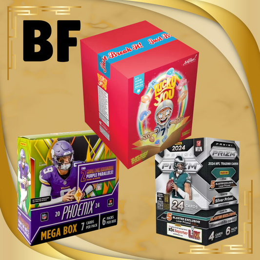 DSB BREAK NFL08271 BF (1) Autographed Mini Helmet (1) 2024 Prizm Blaster (1) 2024 Phoenix Mega