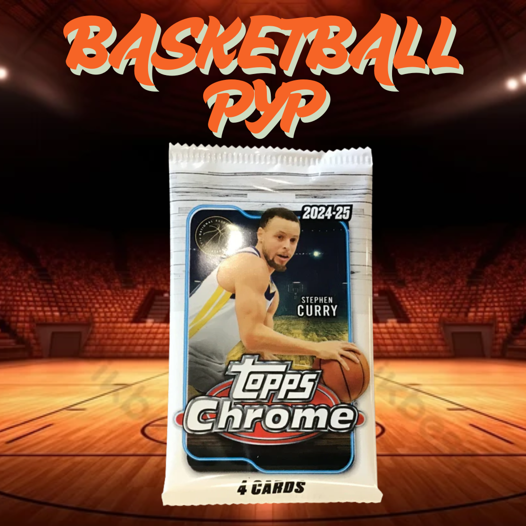 *CHASE* 2024-25 Topps Chrome Basketball blaster Pack.