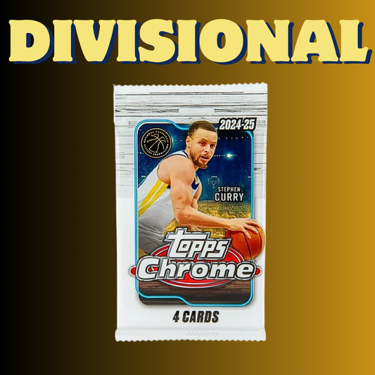 DSB (DIVISIONAL) NBA010021 (1) 2024/25 Topps Chrome Basketball Pack