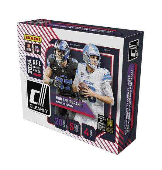 2024 Panini Clearly Donruss Football Hobby (BOX OR PACK)
