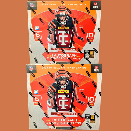 (20+ #'D HITS) DSB BREAK NFL08263 (2) 2024 Totally Certified Football Hobby