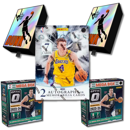 DSB BREAK NBA010017 - (1) 24/25 ORIGINS HOBBY (2) 23/24 OPTIC MEGA (2) DUNK BOX