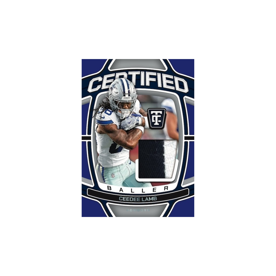 (TT PACK CHASE) 2024 Totally Certified Football Premium (BOX OR PACK)