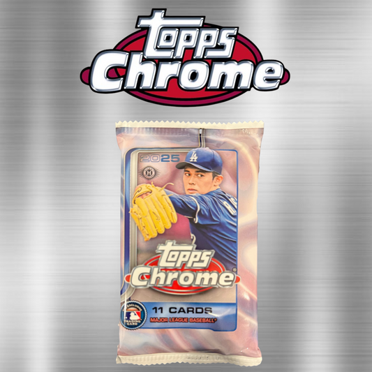 (PACK CHASE) 2025 Topps Chrome Blaster Pack