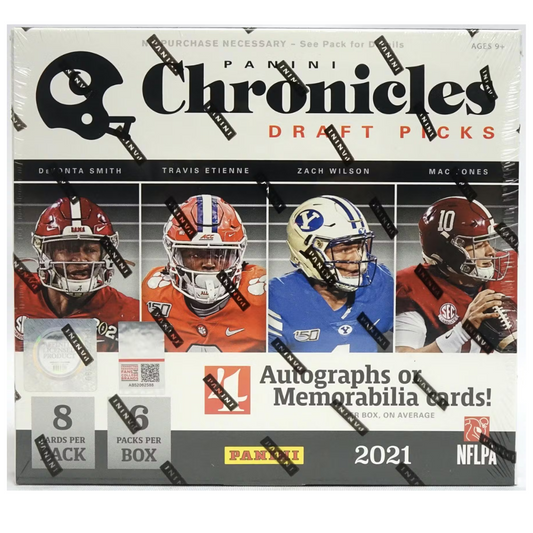 2021 Panini Chronicles Draft Picks Football Hobby Box