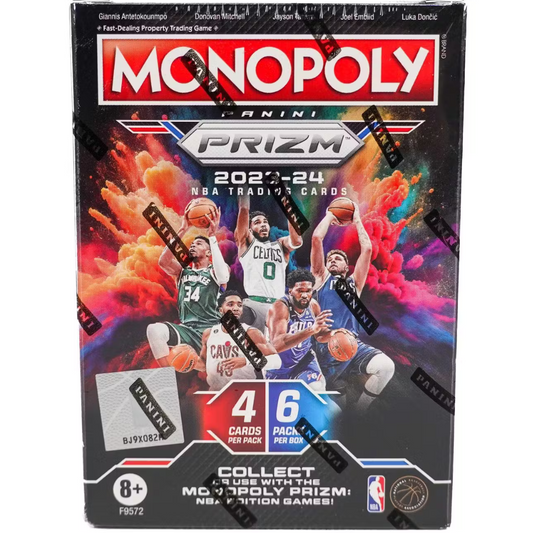 2023/24 Panini Prizm Monopoly Basketball 6-Pack Blaster Box