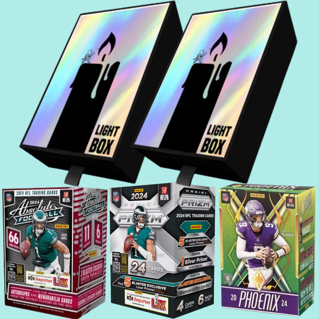 DSB BREAK NFL06255 BF (2) Light Box (1) 2024 prizm blaster (1) 2024 Absolute Blaster (1) 24 Phoenix blaster (Copy) (Copy)