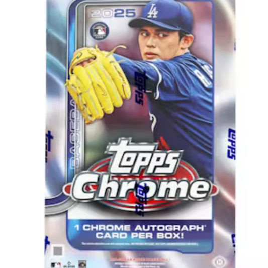 2024 Topps Chrome MLB Hobby Box