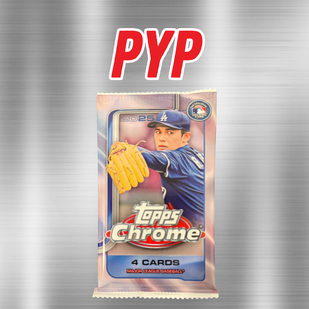 *PYP* 2025 Topps Chrome Blaster Pack