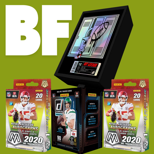 DSB BREAK NFL08167 BF (1) HIT LOCKER (1) 2024 Donruss Blaster (2) 2020 Hanger Blaster