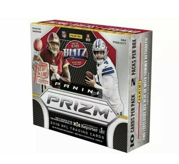 2019 Panini Prizm Football Premium Edition Hobby Box - 1st Off The Line (FOTL)